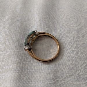 Ring with Multi-colored Stone